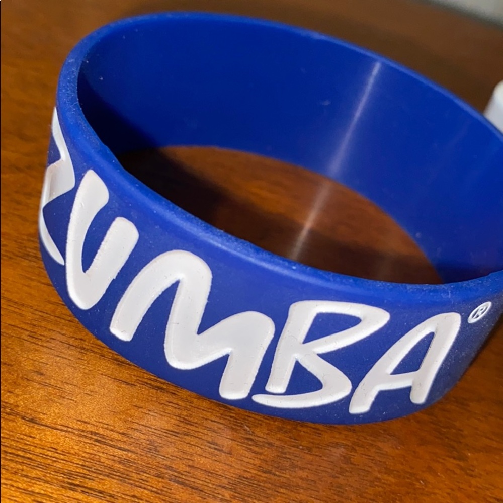 NWOT Zumba rubber bracelet